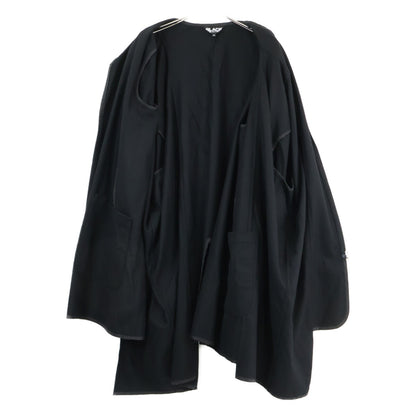 BLACKCOMMEdesGARCONS ブラックコムデギャルソン 【新品同様/25AW】1P-C005 AD2025 ウール フラノ コート