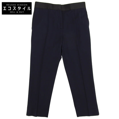 Phoebe Philo Era Cropped Slacks Pants Bottoms Women's Navy 36 Bottoms 36 Women's