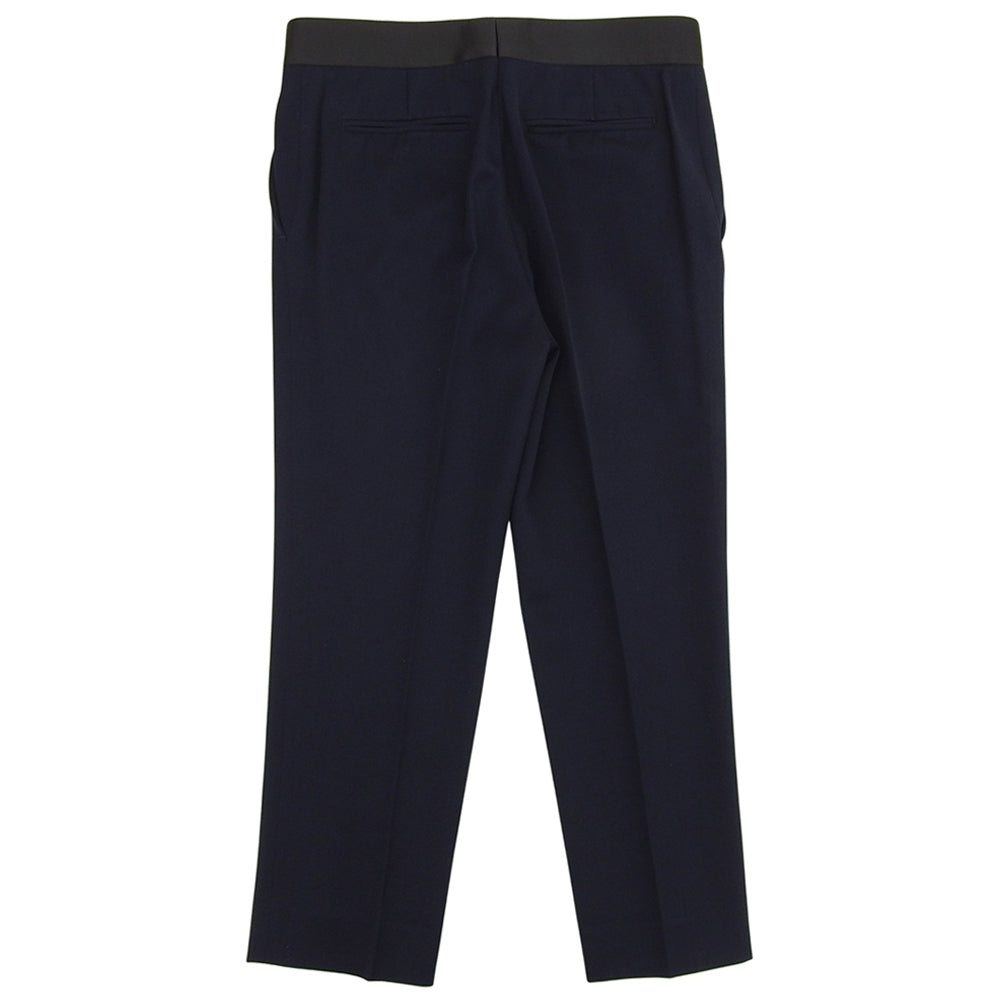 Phoebe Philo Era Cropped Slacks Pants Bottoms Women's Navy 36 Bottoms 36 Women's