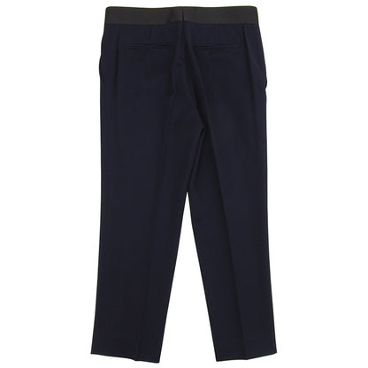 Phoebe Philo Era Cropped Slacks Pants Bottoms Women's Navy 36 Bottoms 36 Women's