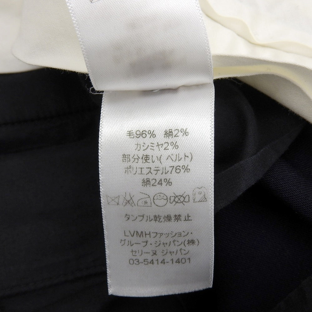 Phoebe Philo Era Cropped Slacks Pants Bottoms Women's Navy 36 Bottoms 36 Women's