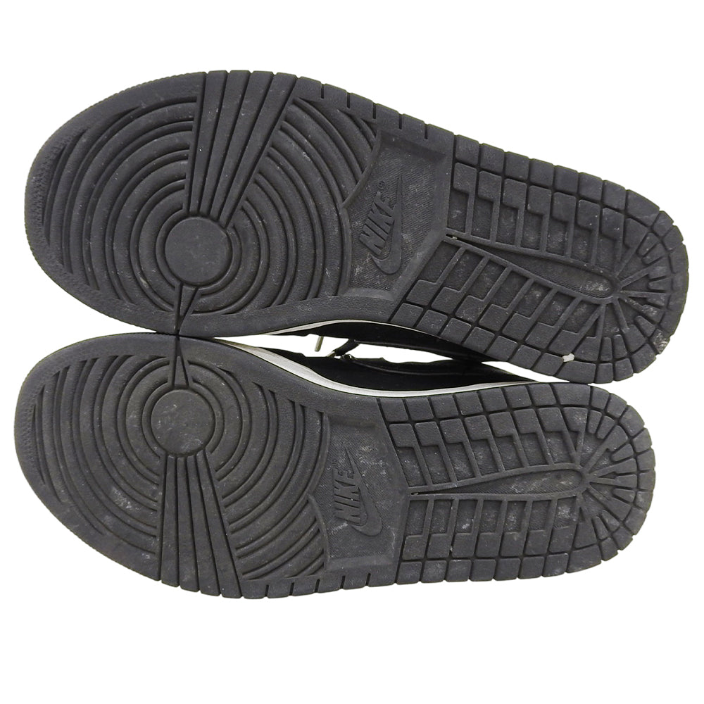 NIKE ナイキ IR JORDAN 1 MID SE スニーカー シューズ メンズ ブラック グレー 27.5cm 19年製 852542-012 シューズ 9.5(US)