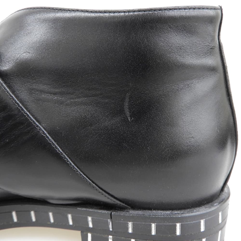 GIORGIO ARMANI Excellent Condition Chukka Boots Women's Black 35 X1M269