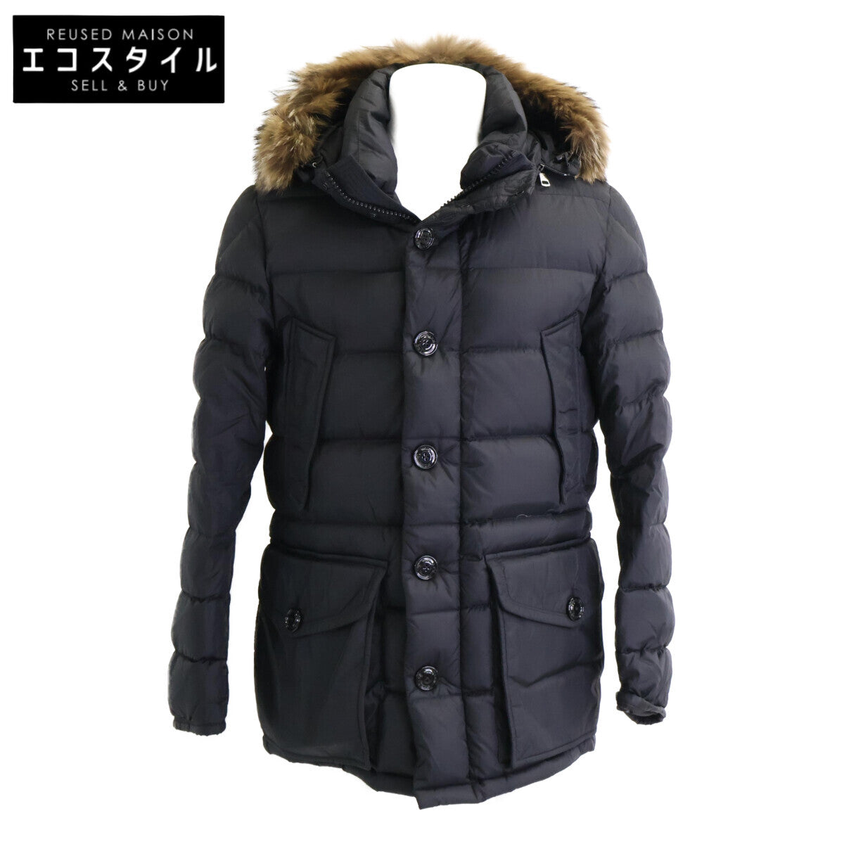 CLUNY Cluny Fur Hood Down Jacket Jacket 2 Men's
