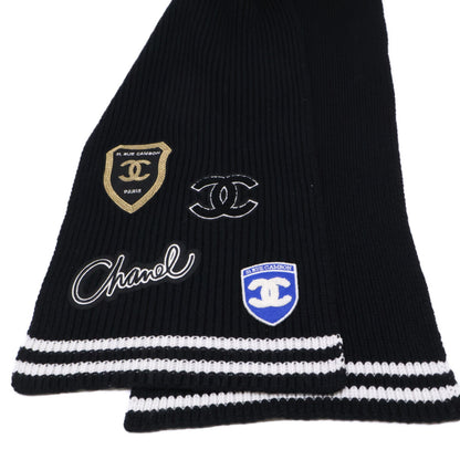 100% Cashmere Logo Multi-Patch Scarf - Women's