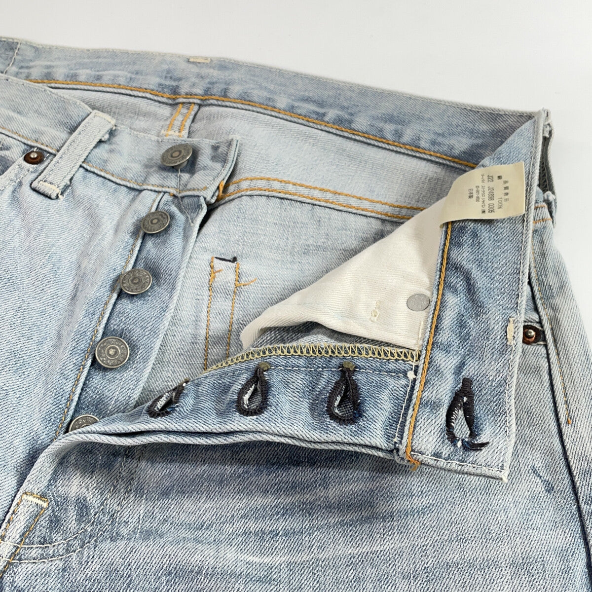 LEVI'S リーバイス 66501 J22 J24898 BIG E Selvedge Button Fly Denim Pants/Bottoms