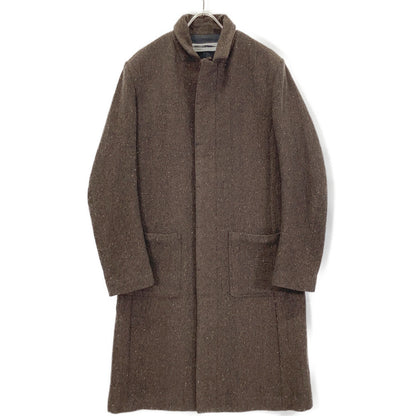individual sentiments Individual Sentiments 20AW Brown CO41-MW15-NO Tweed Long Coat Coat