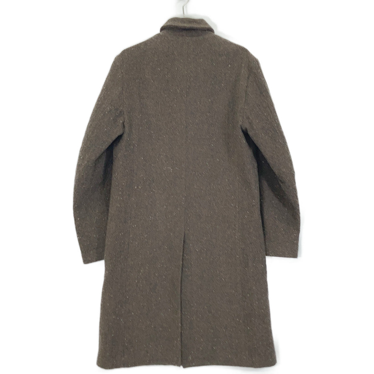 individual sentiments インディビジュアルセンチメンツ 20AW ブラウン CO41-MW15-NO ツイード ロングコート コート