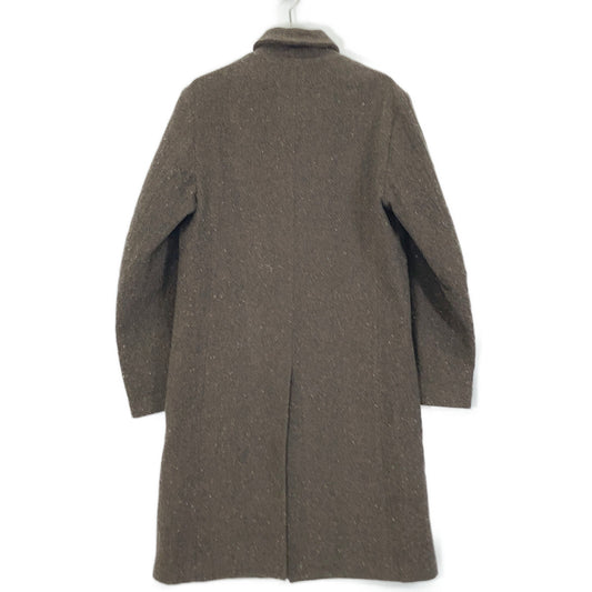individual sentiments インディビジュアルセンチメンツ 20AW ブラウン CO41-MW15-NO ツイード ロングコート コート
