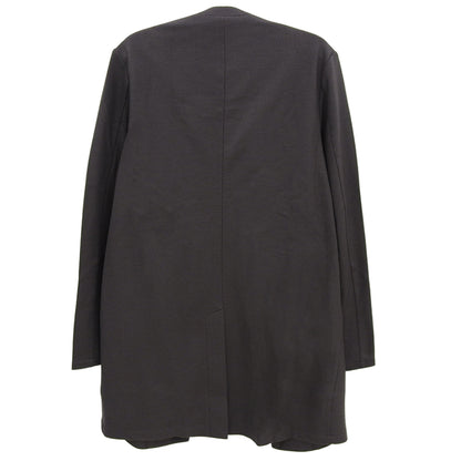 Excellent Condition Wool Long Cardigan Charcoal Gray 4 AJ32-085 Tops Men's Tops 40 Men's