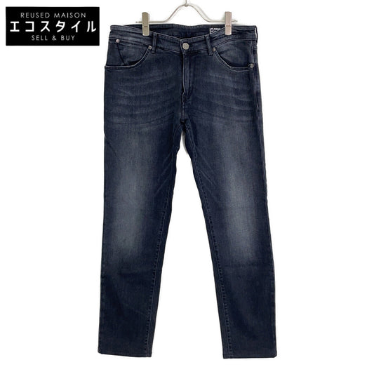 Black C5DJ05Z10BAS Stretch Denim Pants Bottoms 33 Men's