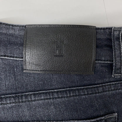 Black C5DJ05Z10BAS Stretch Denim Pants Bottoms 33 Men's