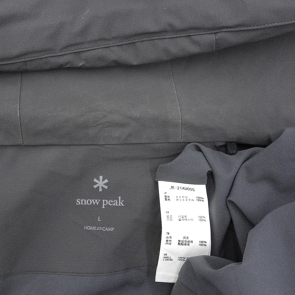 Stretch 2L Coat 尼龙外套 男款 炭灰色 L JK-21AU005 外套 L 男款