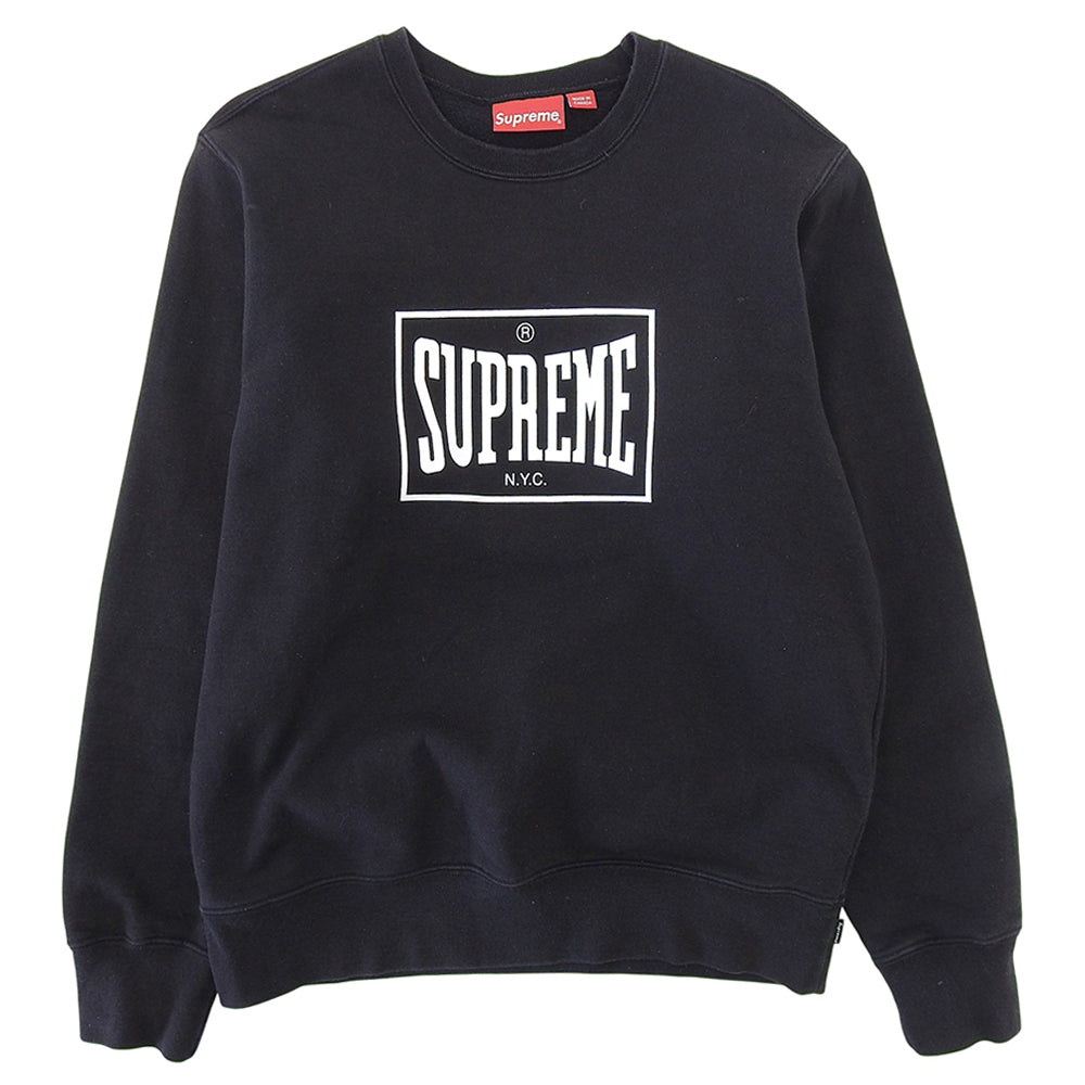 Warm Up Crewneck 套头衫 男士 黑色 S 19SS 上衣 S 男士