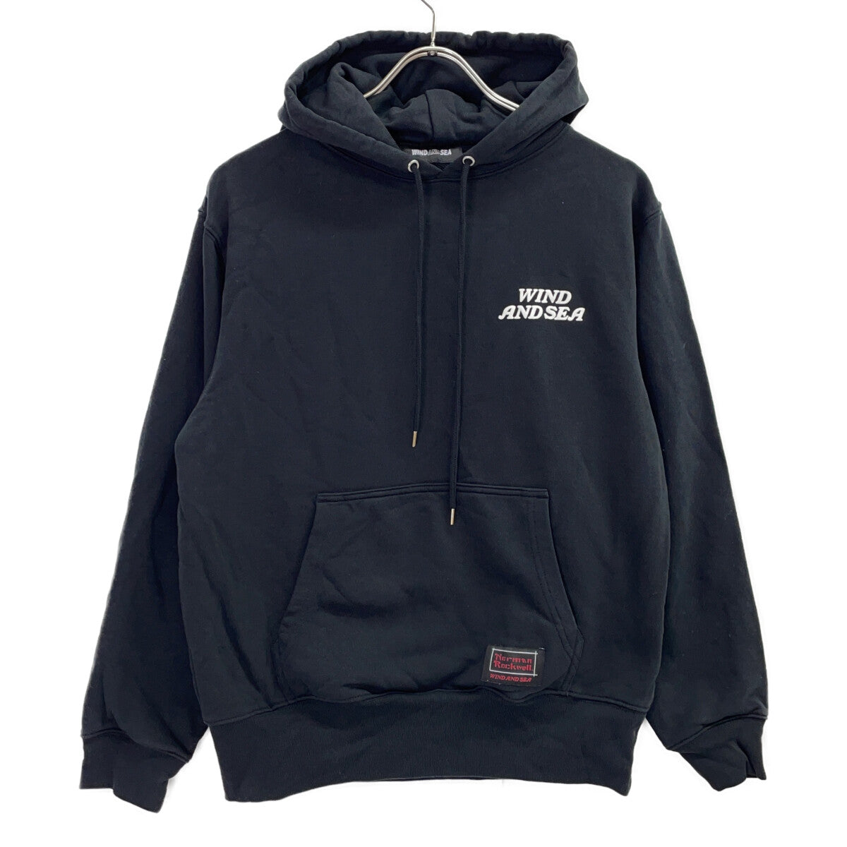 WIND AND SEA ウィンダンシ― ×NORMAN ROCKWELL プリントパーカー トップス