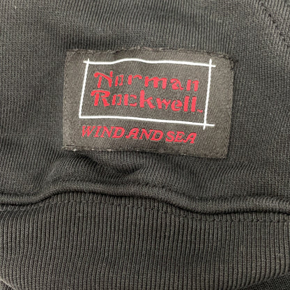 WIND AND SEA ウィンダンシ― ×NORMAN ROCKWELL プリントパーカー トップス