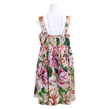 [Excellent Condition/Domestic Authentic] F610WT/HS5F8 Floral Flower Button Camisole Dress 50 Ladies