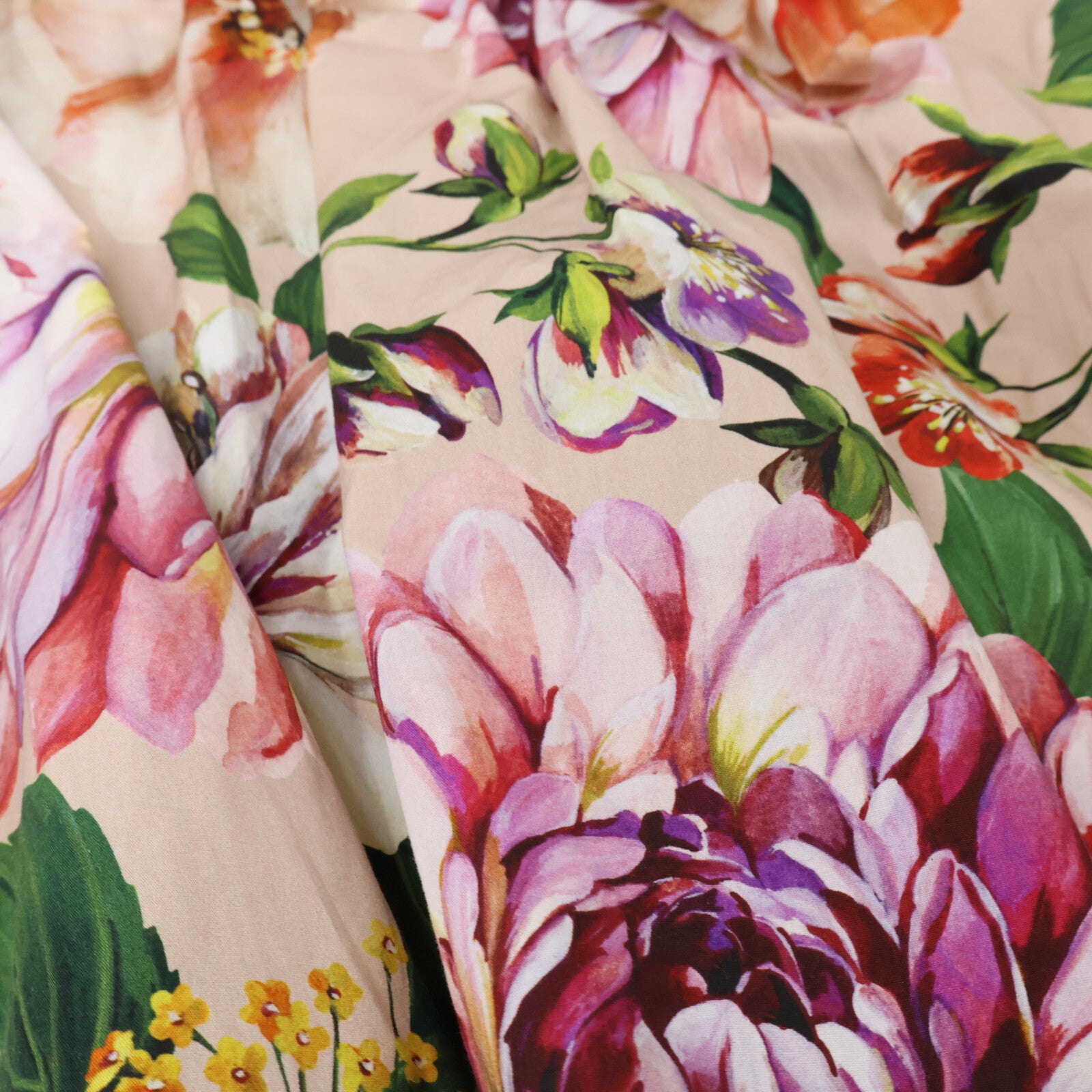 [Excellent Condition/Domestic Authentic] F610WT/HS5F8 Floral Flower Button Camisole Dress 50 Ladies