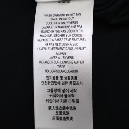 BURBERRY 8116169 Black Equestrian Knight Logo T-Shirt Tops