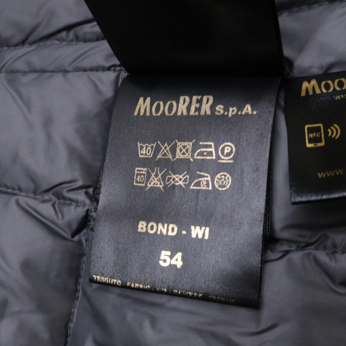 MOORER ムーレー 【美品/国内正規】BOND-WI スタンドカラー ダウン コート