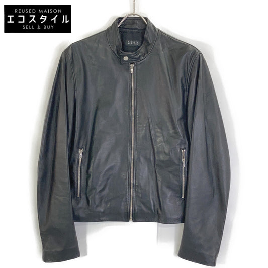 BARNEYSNEWYORK バーニーズニューヨーク ブラック 2048286 ラムスキン シングルライダースジャケット ジャケット