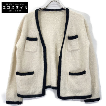 L'Appartement 22-080-560-2140-3-0 22AW Bicolor Knit Cardigan Tops