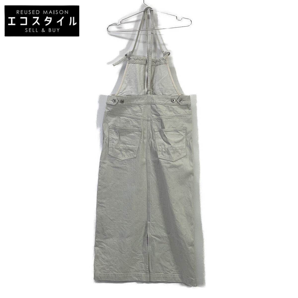 DRESSTERIOR ドレステリア 085ｰ78104 ｺｯﾄﾝｻﾛﾍﾟｽｶｰﾄ ワンピース 38