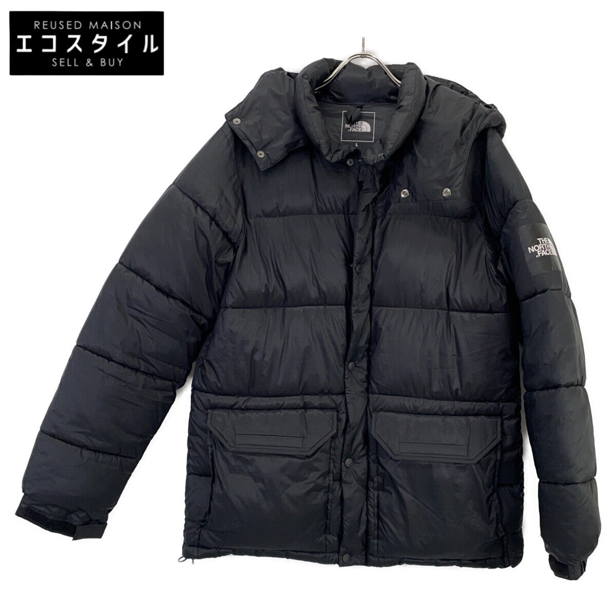 THE NORTH FACE NY81931 Black Camp Sierra Short Jacket L