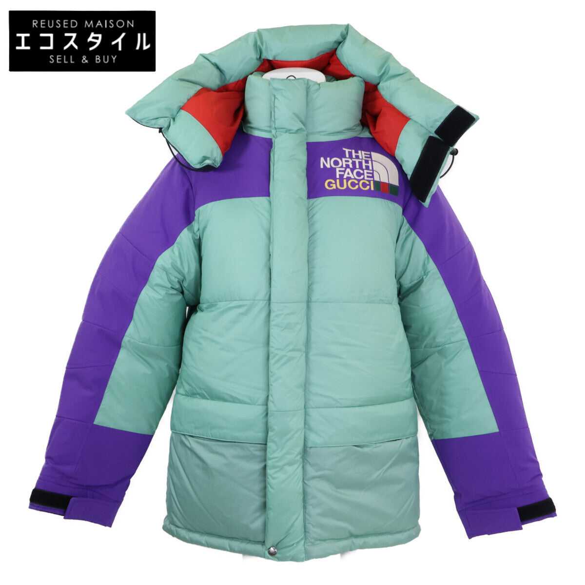 GUCCI グッチ ｘTHE NORTH FACE ノースフェイス【新品同様】663895 フーディダウンジャケット ジャケット