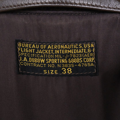 THE REAL MCCOY'S THE REAL McCOY'S MIL-J-7823 N383S-4765A J.A.DUBOW SPORTING GOODS CORP 公司复刻 G-1 飞行夹克 夹克