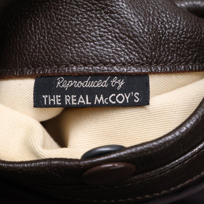 THE REAL MCCOY'S THE REAL McCOY'S MIL-J-7823 N383S-4765A J.A.DUBOW SPORTING GOODS CORP 公司复刻 G-1 飞行夹克 夹克