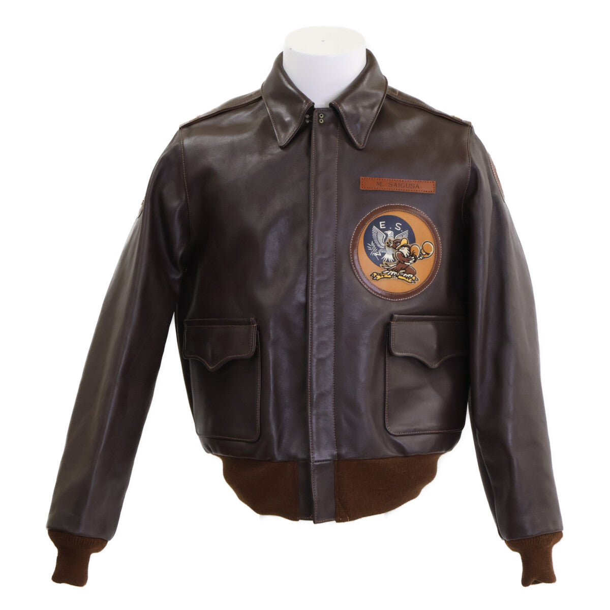 THE FEW J.A.DUBOW A-2 30-1415 W33-038 Real McCoy Custom King Flight Jacket