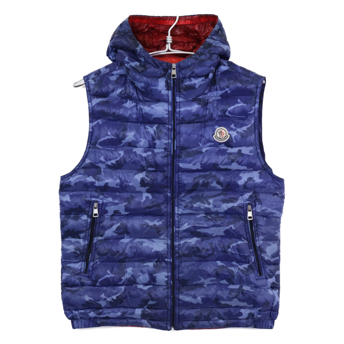 PATRICK GILET Camouflage Hooded Down Vest 1 Men's