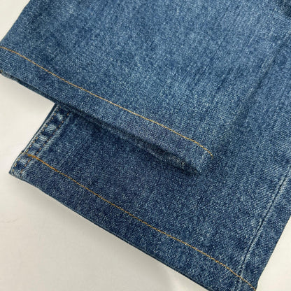 ACNE STUDIOS A00210 Melk Mid Blue Trash Slim Tapered Denim Pants Bottoms 24