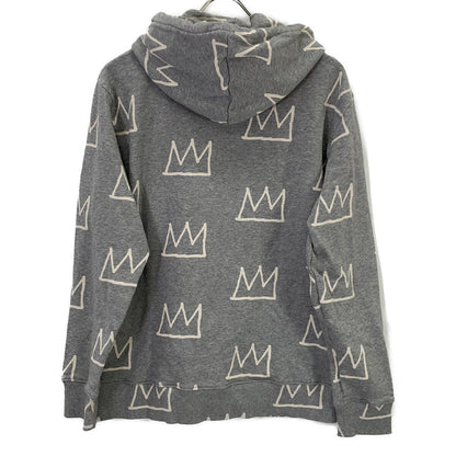 tude Etude x Jean-Michel Basquiat Gray Hoodie Top