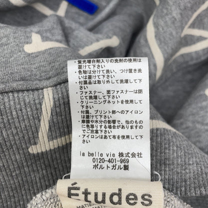 tude Etude x Jean-Michel Basquiat Gray Hoodie Top