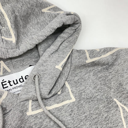 tude Etude x Jean-Michel Basquiat Gray Hoodie Top