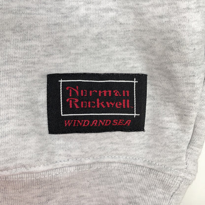 WIND AND SEA ウィンダンシ― xNORMAN ROCKWELL CREW NECK SWEATSHIRT トップス