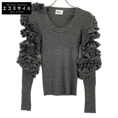 Bibiy ビビィ B41-KN042GYF グレー FLORENTINA FRILL KNIT トップス