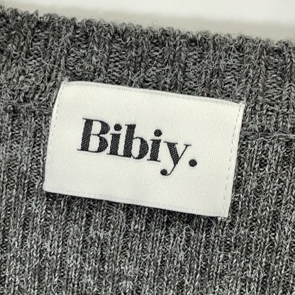 Bibiy ビビィ B41-KN042GYF グレー FLORENTINA FRILL KNIT トップス