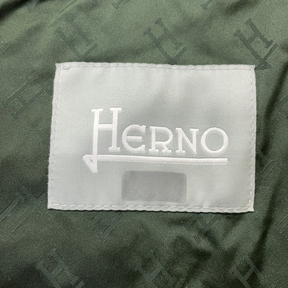HERNO ヘルノ GI0039B カーキ ロゴ ナイロンジャケット ジャケット
