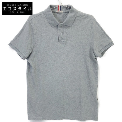 MONCLER 盟可睐 灰色 袖口徽标 Polo 衫 上衣