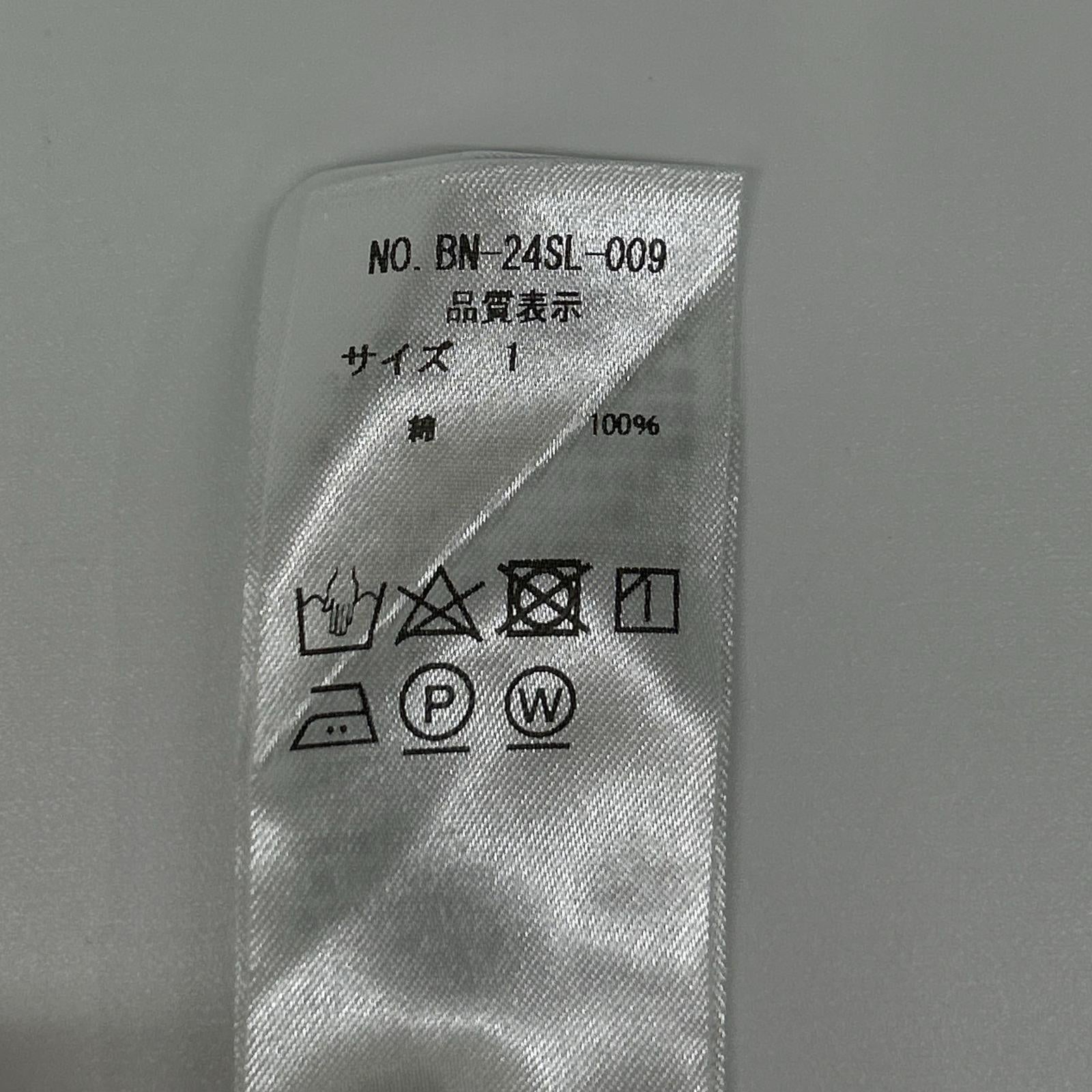 BATONER バトナー BN-24SL-009 ホワイト クルーネックスウェット トップス