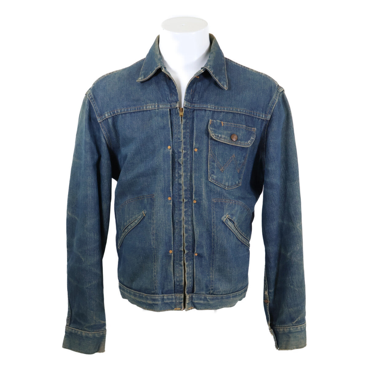 Wrangler ラングラー 11MJZ 60s 縦ベル SCOVILL GRIPPER ZIPPER デニムジャケット ジャケット 40