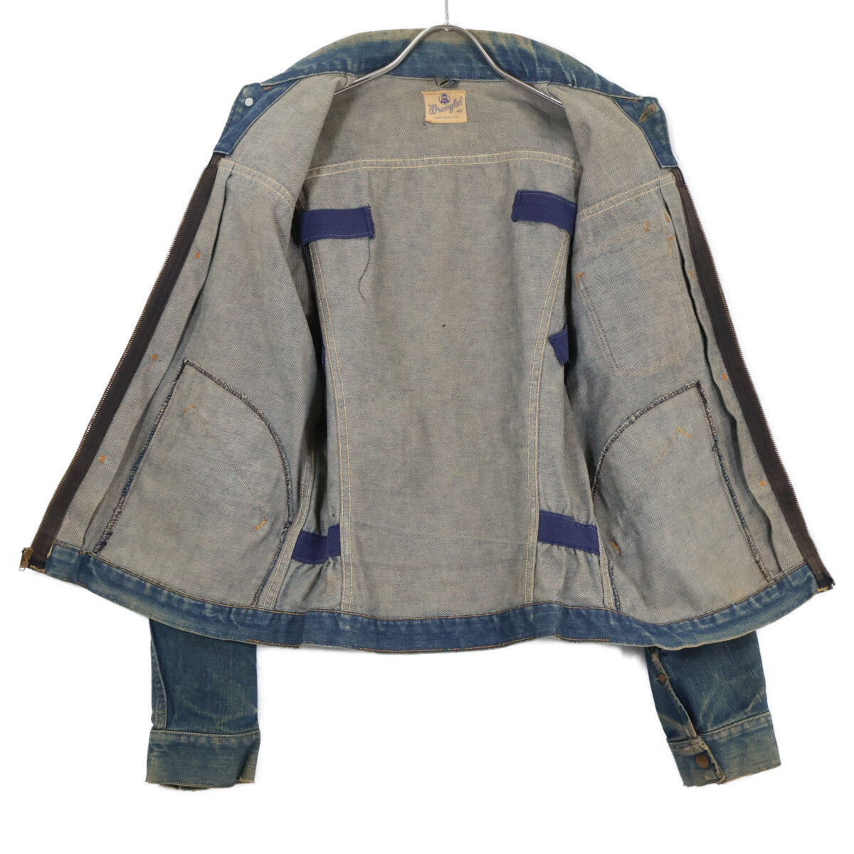 Wrangler ラングラー 11MJZ 60s 縦ベル SCOVILL GRIPPER ZIPPER デニムジャケット ジャケット