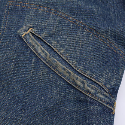 Wrangler 11MJZ 60s Vertical Bell SCOVILL GRIPPER ZIPPER Denim Jacket 40