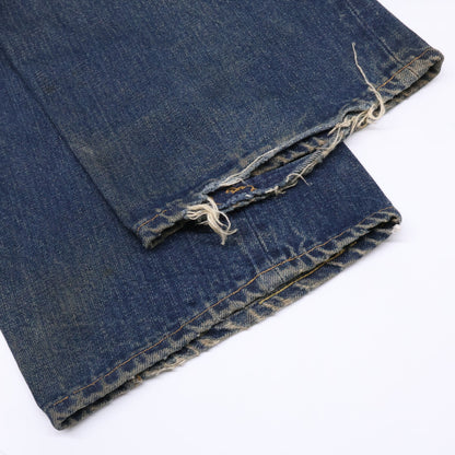LEVI'S 李维斯 纽扣背面8刻印 不对称V 大E红旗 纽扣门襟 牛仔裤 下装