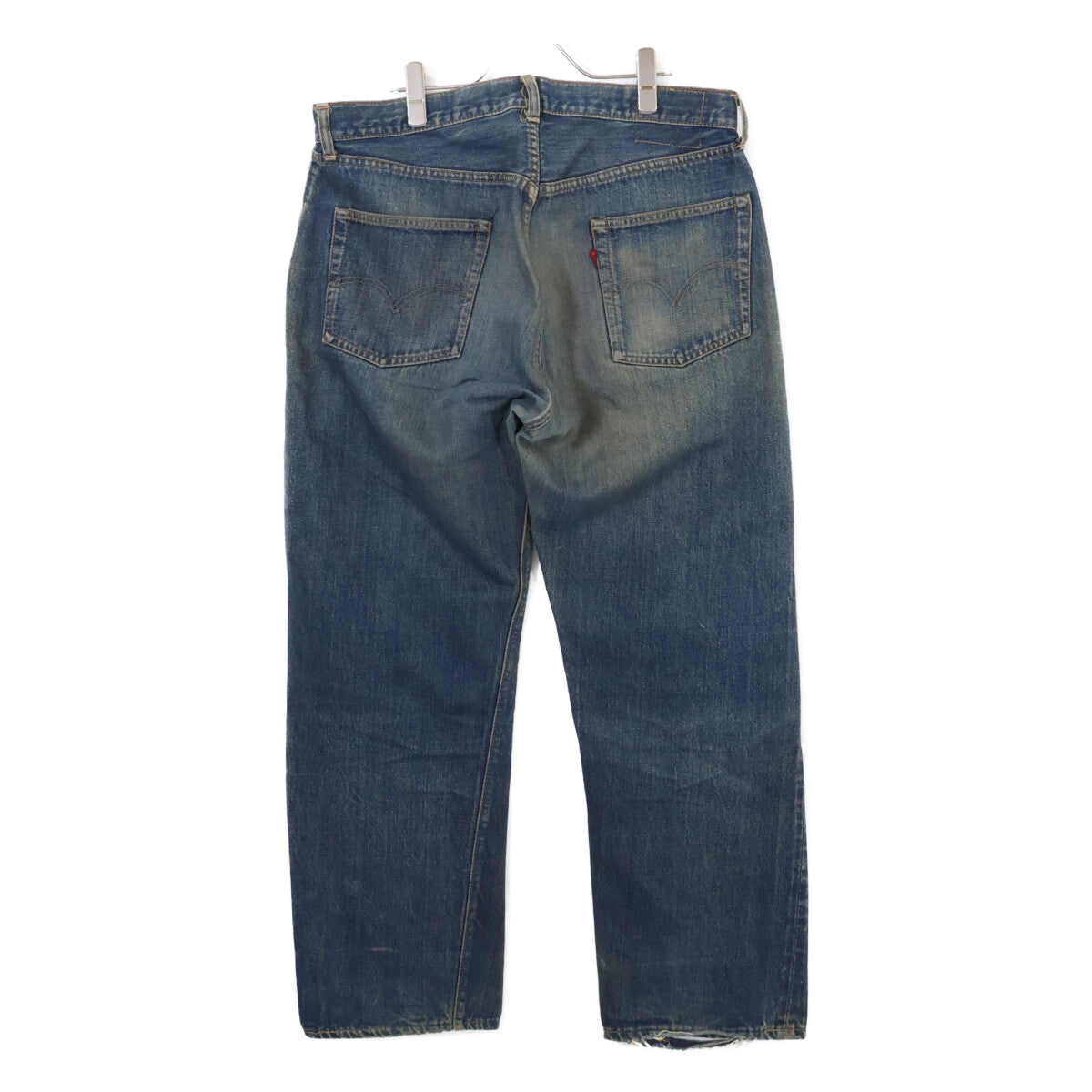 LEVI'S 李维斯 纽扣背面8刻印 不对称V 大E红旗 纽扣门襟 牛仔裤 下装