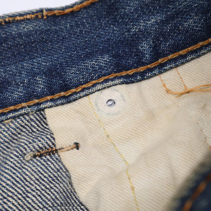LEVI'S 李维斯 纽扣背面8刻印 不对称V 大E红旗 纽扣门襟 牛仔裤 下装