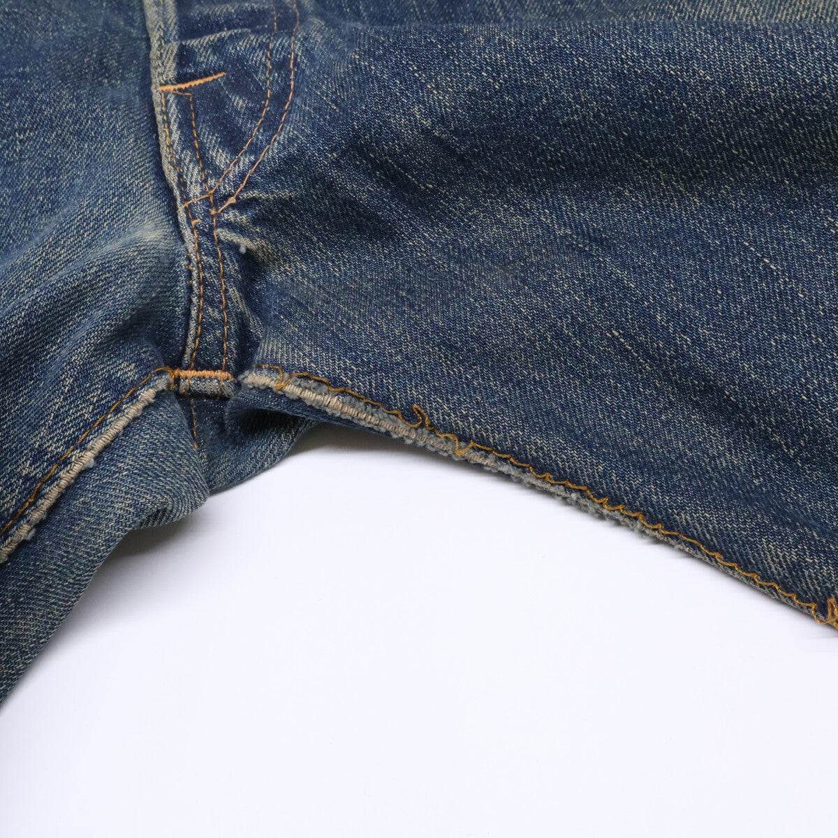 LEVI'S 李维斯 纽扣背面8刻印 不对称V 大E红旗 纽扣门襟 牛仔裤 下装